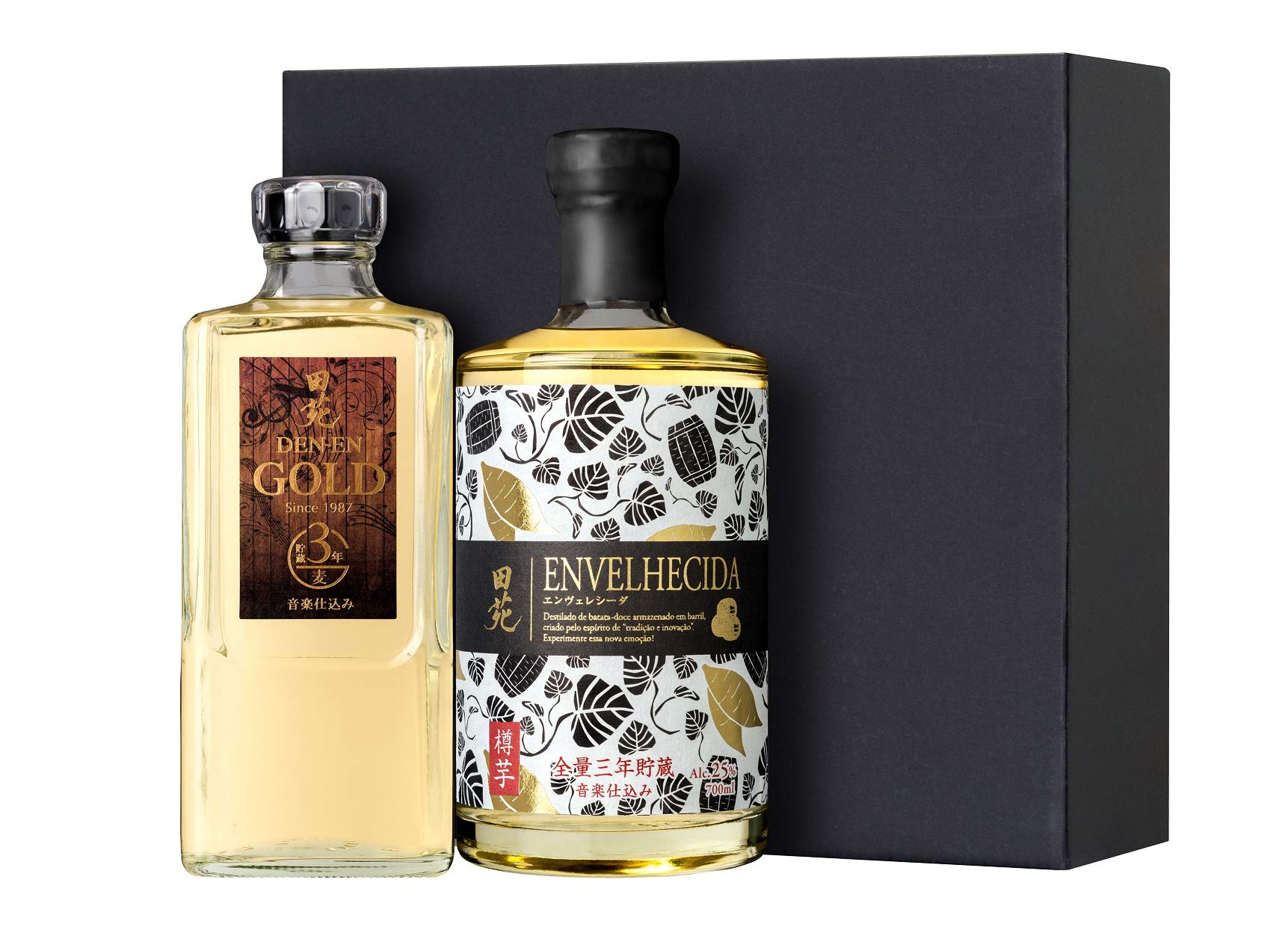 Amazon.co.jp: 田苑酒造 田苑 ゴールド&ENVELHECIDA 芋焼酎・麦焼酎