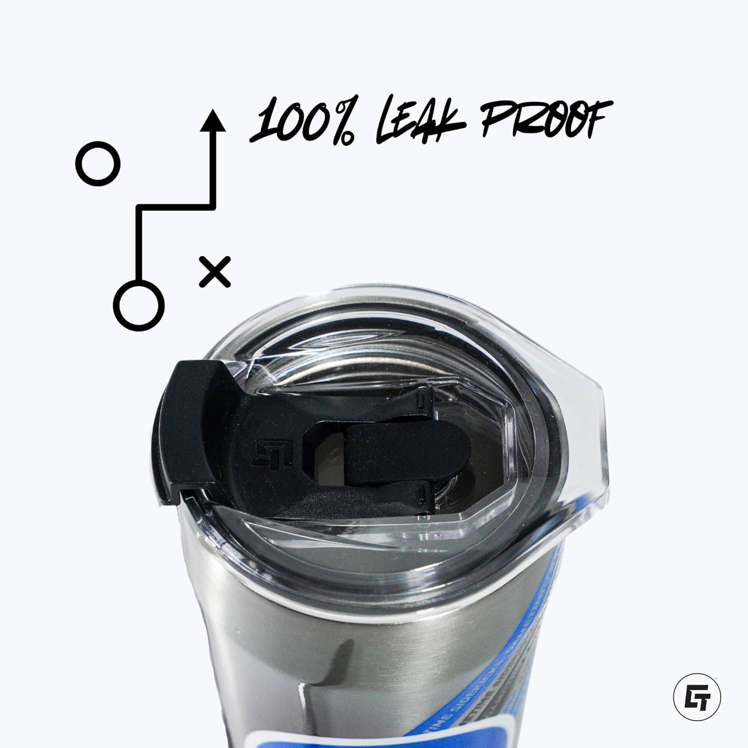 Gametime Sidekicks FSU Stainless Steel Straw Tumbler - Officially Licensed, 18/8 Stainless Steel, Double-walled, Vacuum-insulated, UV LED Printed Logos, Sweatless, Stays Hot/Cold - - Image 6