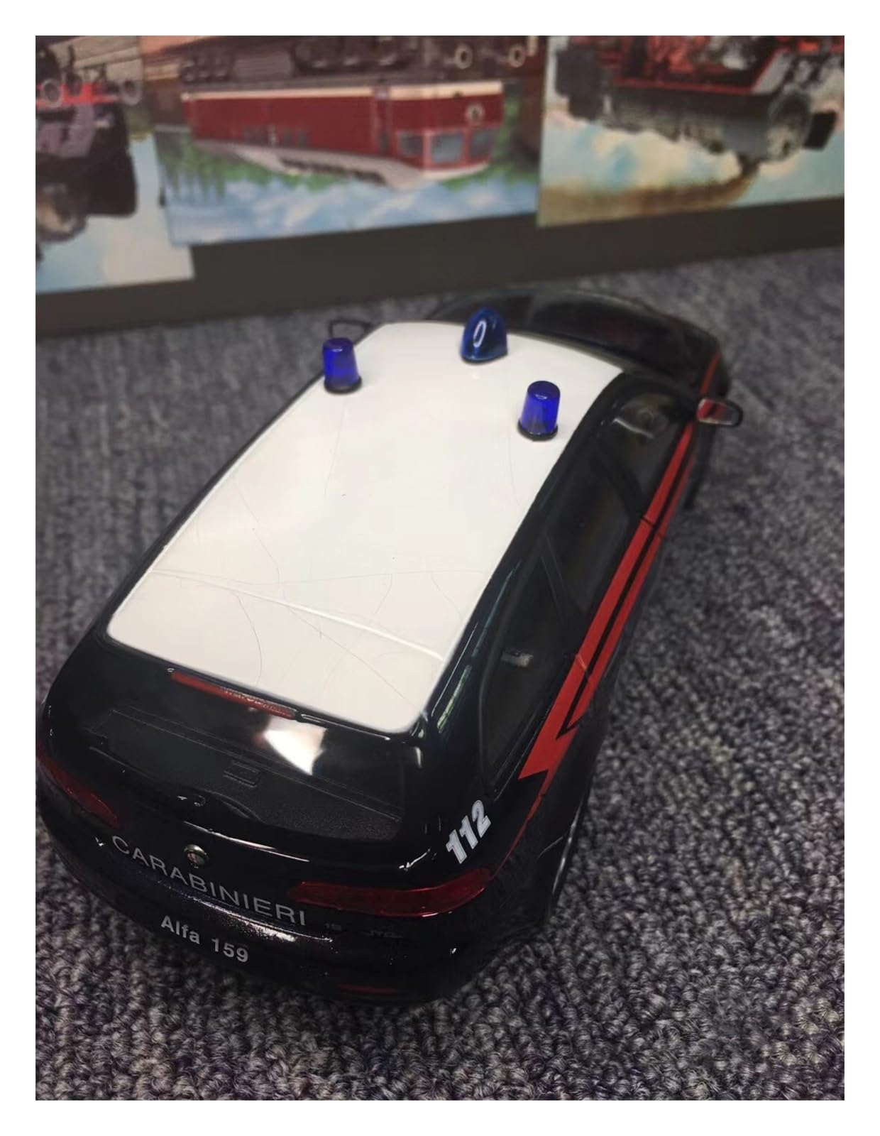 Auto In Miniatura Per Alfa Romeo 1 24 Collezione In Lega Modello Giocattoli Hobby Ornamenti Per Regali Di Festa Souvenir