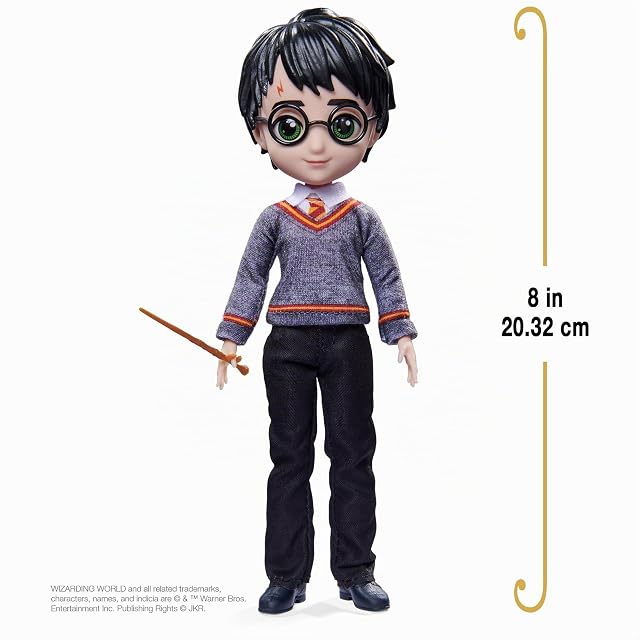Foto 6 de 8 de HARRY POTTER-WIZARDING WORLD - MUÑECO HARRY POTTER 20 CM