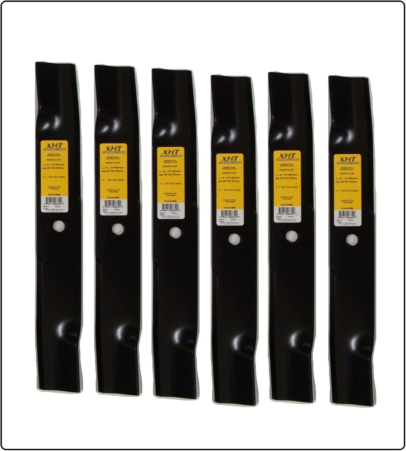 54'' Blades Lame Standard Hustler Pour Tracteur Tondeuse Fastrak