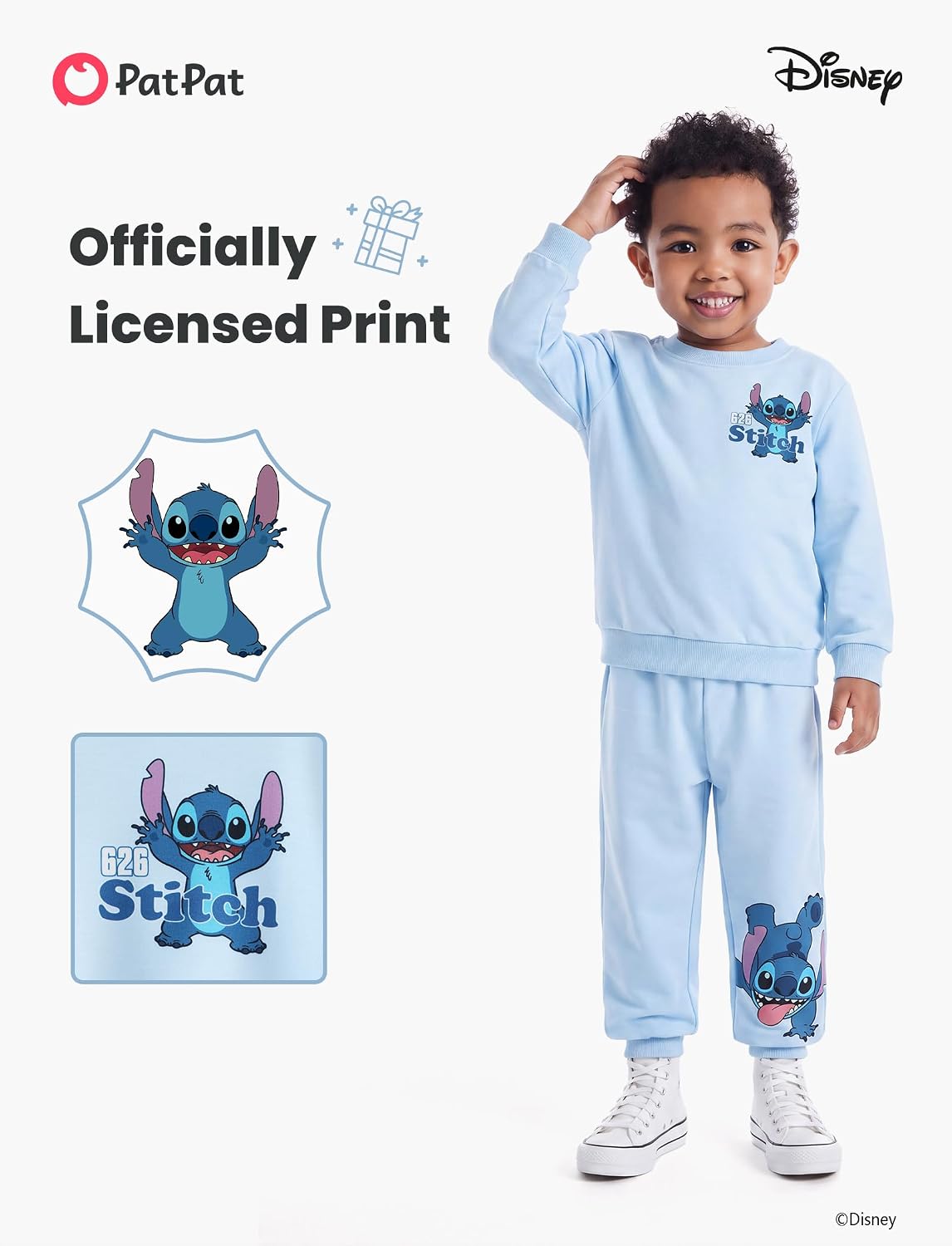 Disney Spiderman Marvel Boy Sweatsuit Kid 2Piece Sweatshirt Pants Set 2-9Y