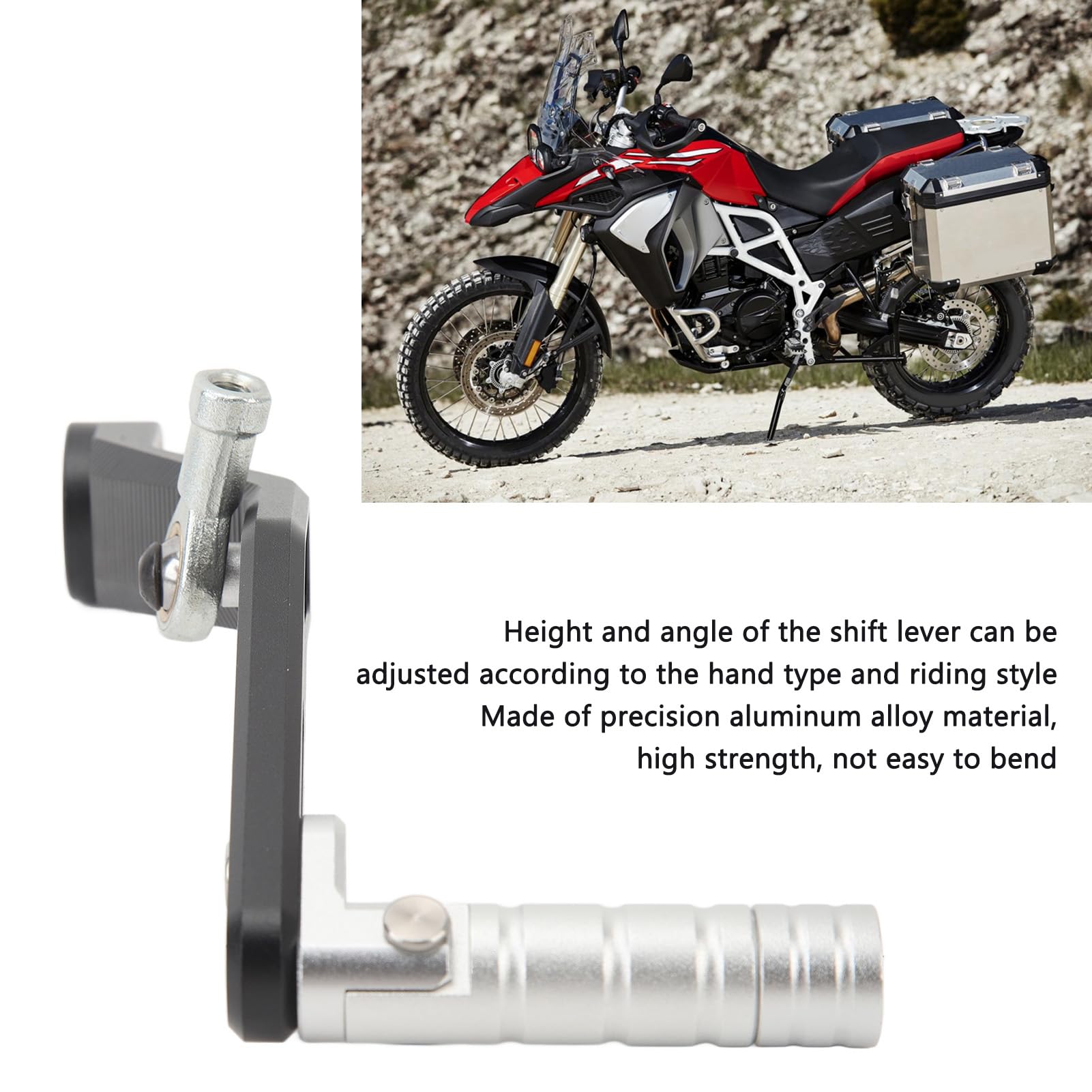 Motorcycle Adjustable Folding Foot Brake Pedal Gear Shifter Lever For