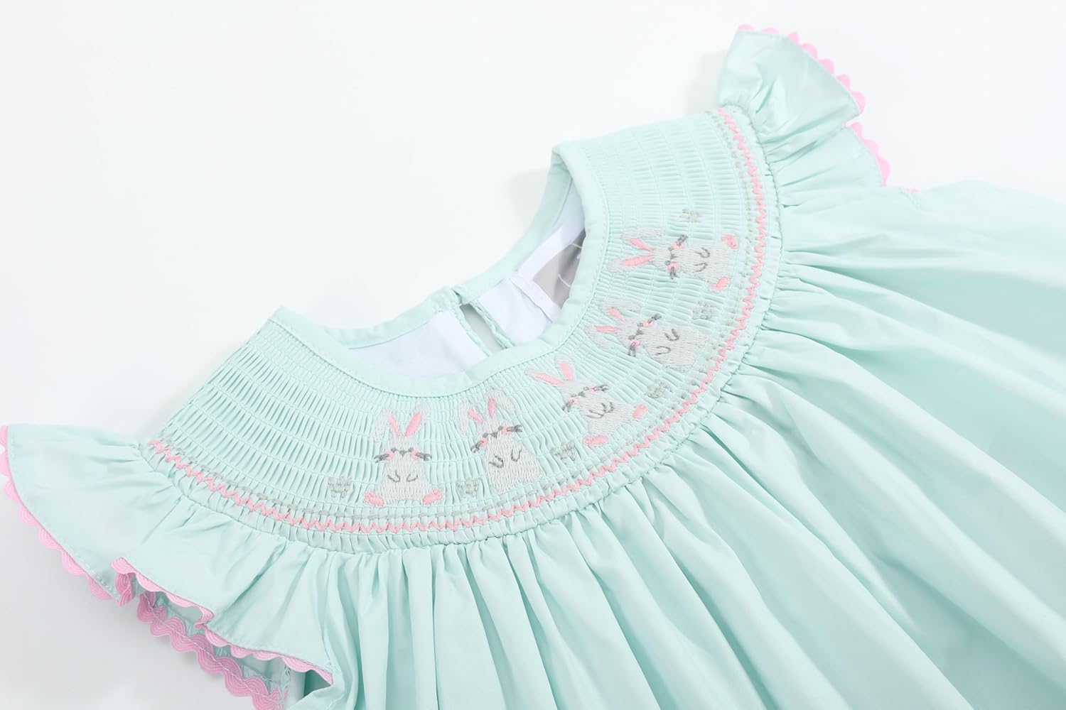 Lil cactus Baby Girls Smocked Bishop Dress Spring Summer Outfit Toddler Little Girls Boutique Cotton Wear