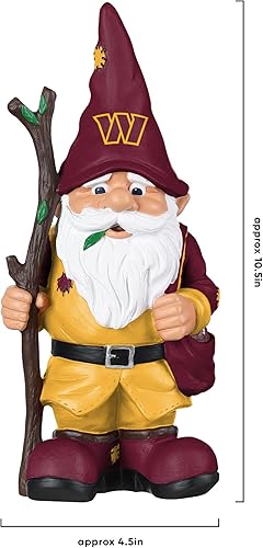 Miniatura 9 de FOCO NFL Unisex-Adult NFL Team Logo Holding Stick Garden Statue Outdoor Gnome