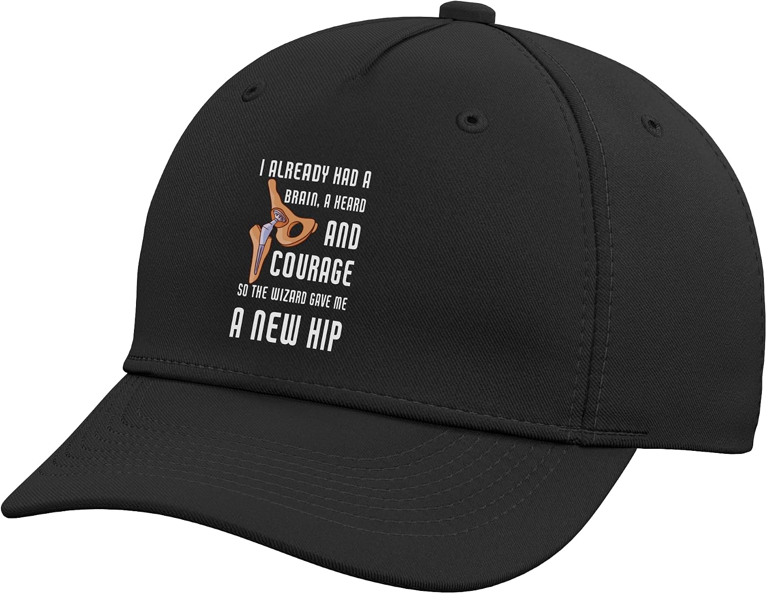 Funny Hip Replacement Recovery Hip Surgery Adjustable Baseball Hat