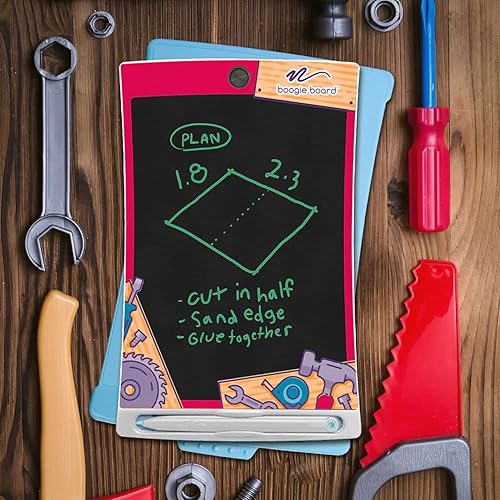 Miniatura 4 de Boogie Board Jot Kids Lil' Helpers - Lil' Builder - Auténtica tableta de dibujo para niños, almohadilla de dibujo alternativa a los libros para
