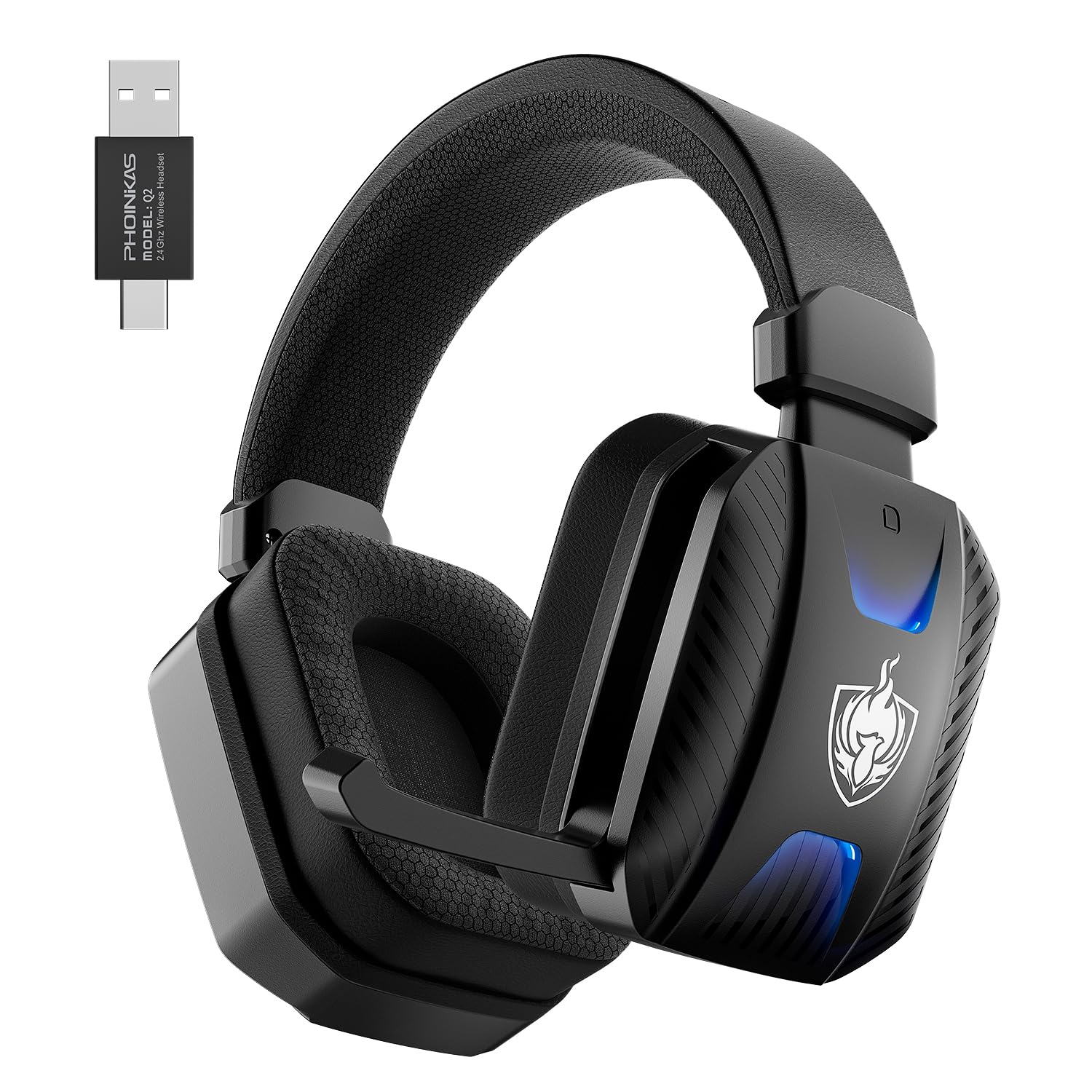 Amazon.co.jp: ゲーミングヘッドセット 有線 無線両用 低遅延