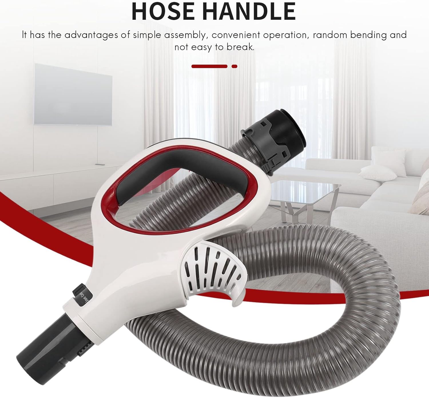 Replacement Hose Handle for Rotator Lifting Model NV501 NV500 UV560 NV502 Vacuum Cleaner Parts Gray