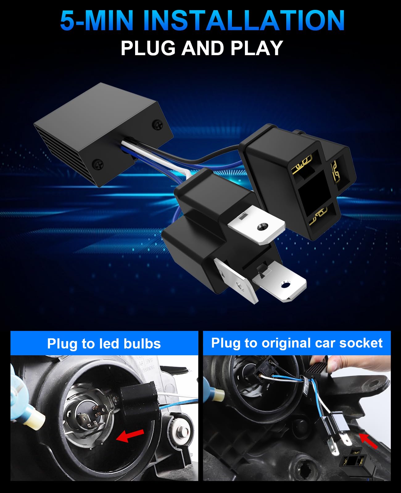 CANBUS SPEGNISPIA LED: Riduci Errori Check Control Per H4 12V - Foto 8