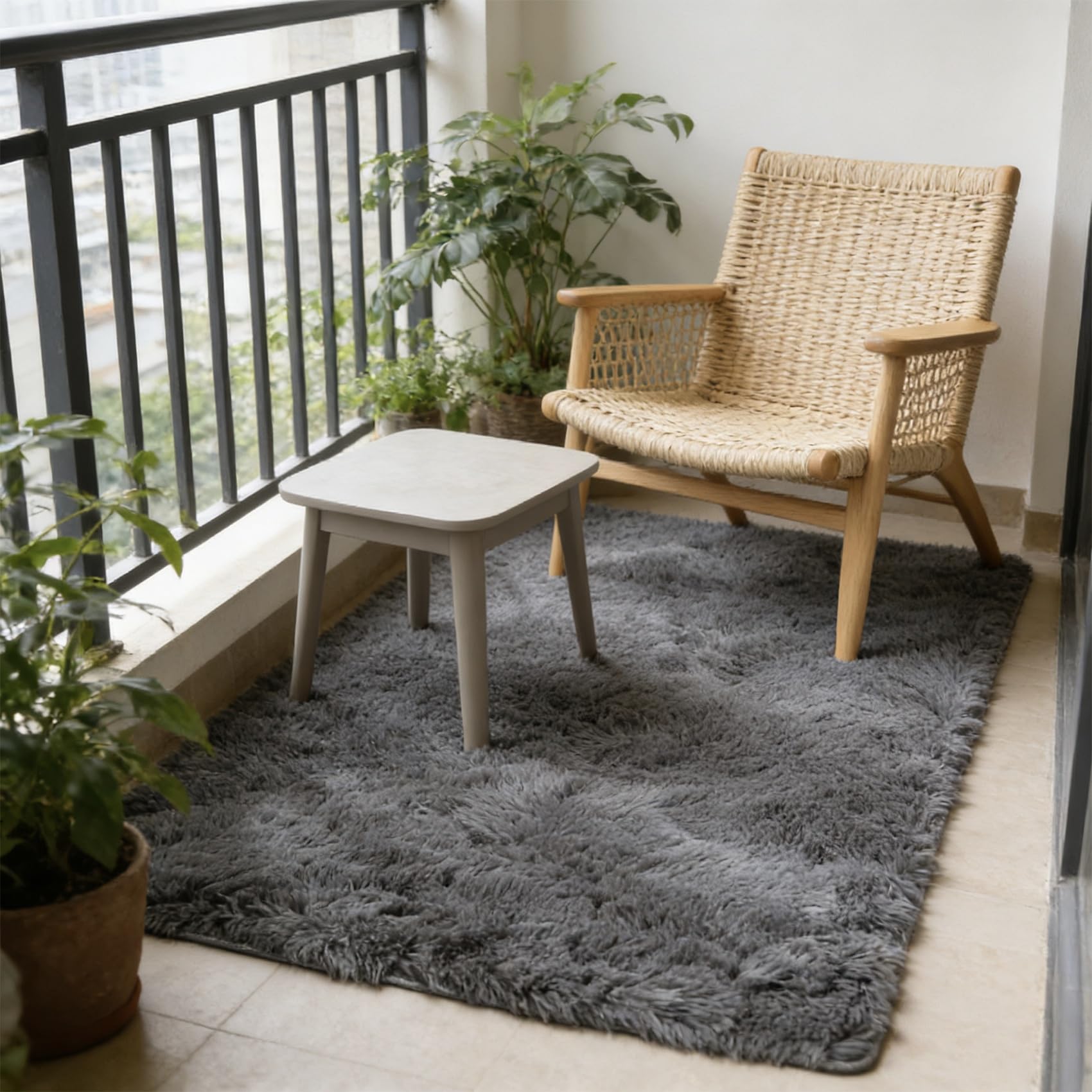 Tapis de chambre 90x270 cm gris pour créer une ambiance cocooning et scandinave