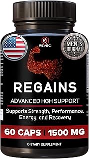 HGH Supplements for Men & Women - Regains Natural Anabolic Muscle Growth Building & Human Growth Hormone for Men, Muscle Builder for Men, Muscle Recovery Post Workout Supplement, 60 Protein Pills
