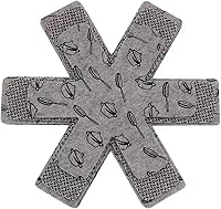 BOYAN Pot and Pan Protectors Set of 12 - 3 Sizes Felt Pads, Anti-Slip Dividers Prevent Scratching Non-Stick Cookware