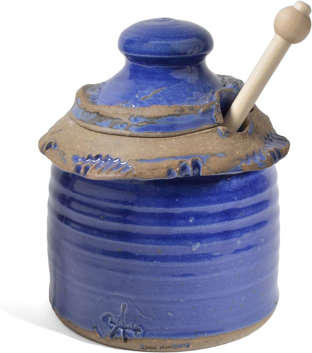 Anthony StonewareHoney Pot, Royal Blue