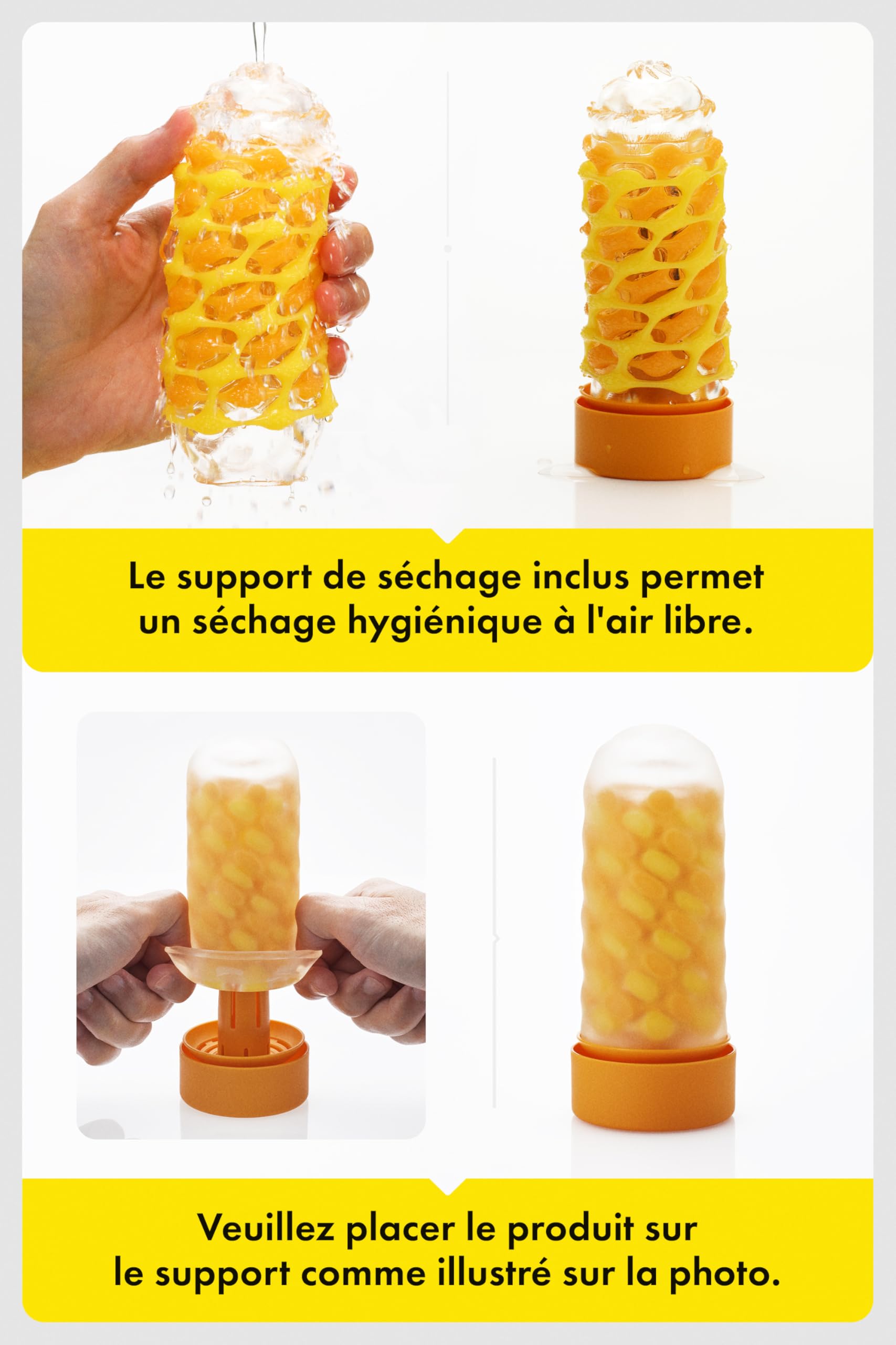 TENGA ARTE WEAVE - Masturbateur manuel réutilisable - Doux et détaillé