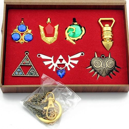 Miniatura 6 de La leyenda de Zelda Twilight Princess & Hylian Shield & Master Sword mejor colección conjuntos llaverocollarjoyería serie