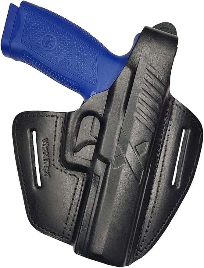 VlaMiTex B20 OWB Leather Holster Fits CZ P10F P10F P10 F Black, Gun Holsters Amazon Canada