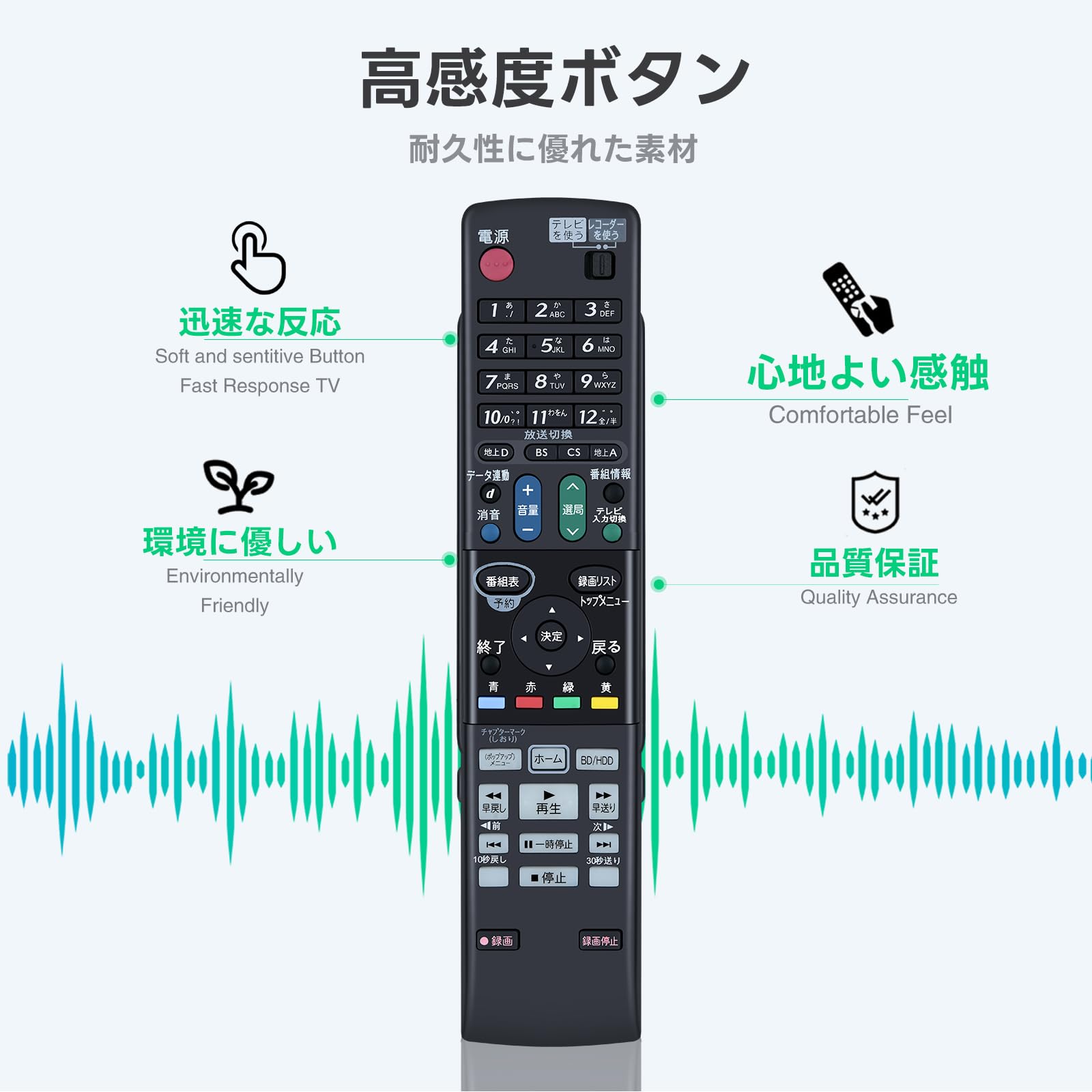 SHARP ブルーレイレコーダー リモコン付き Amazon | ブルーレイレコーダーリモコン GA813PA for SHARP シャープ