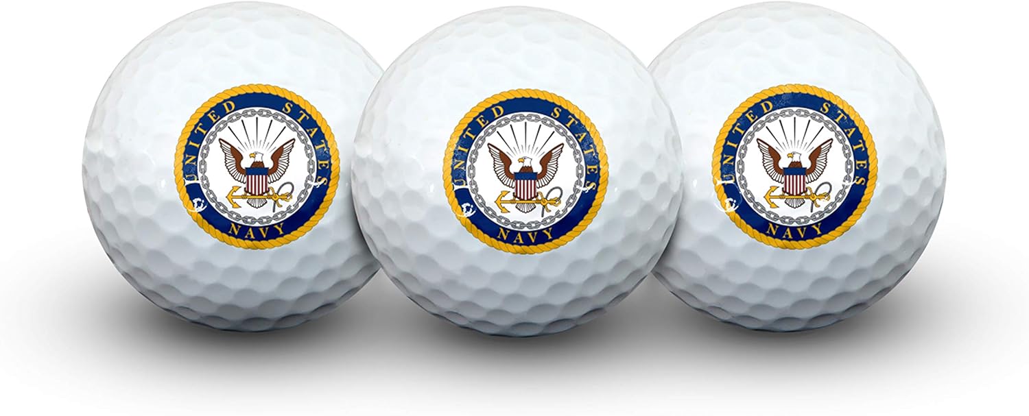 Team Effort Military Golf Ball Pack of 3