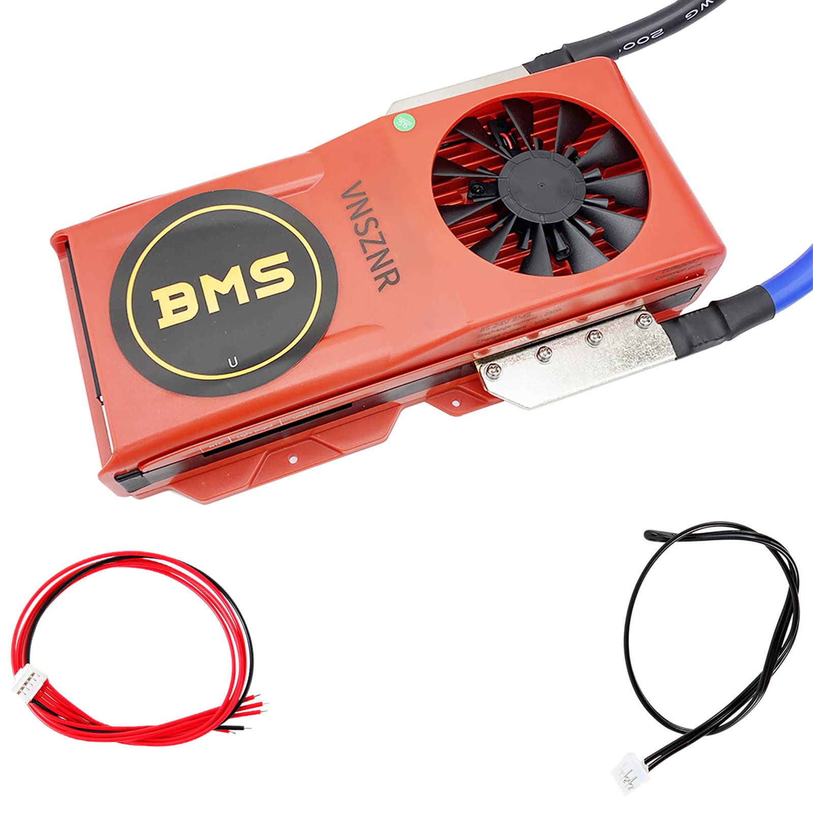 LiFePO4 BMS 12S 36V 300A Lithium Iron Phosphate Battery Management System PCB Protection Board with Balance Leads Wires for LiFePO4 3.2V Cells Battery Pack