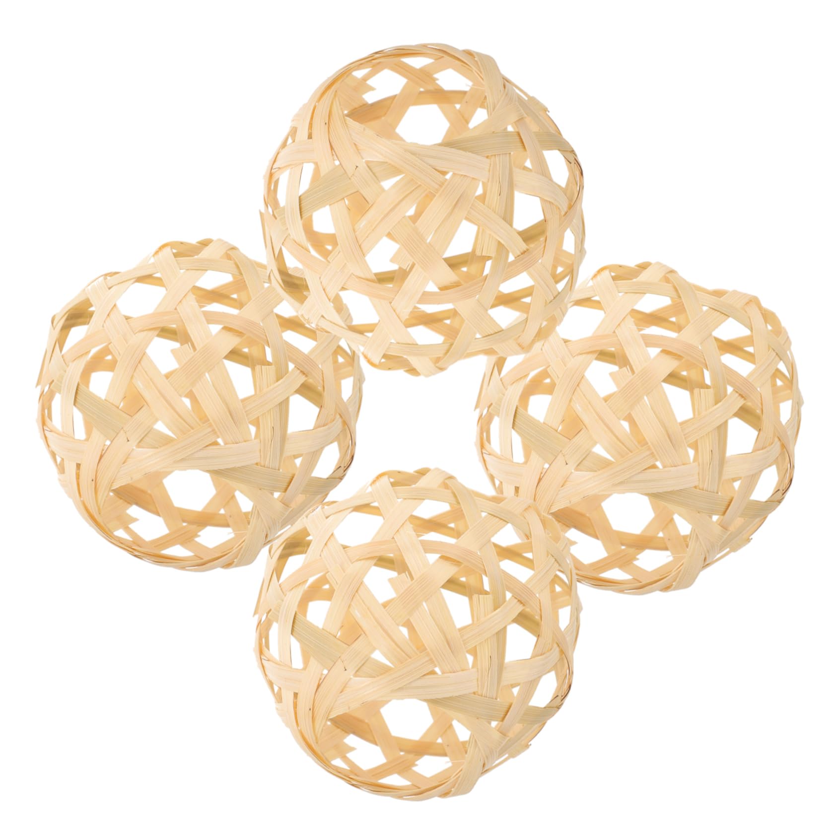 CIMAXIC Outdoor Lamp Shades Woven Bamboo Lamp Shade Cover Rustic Style Lampshade