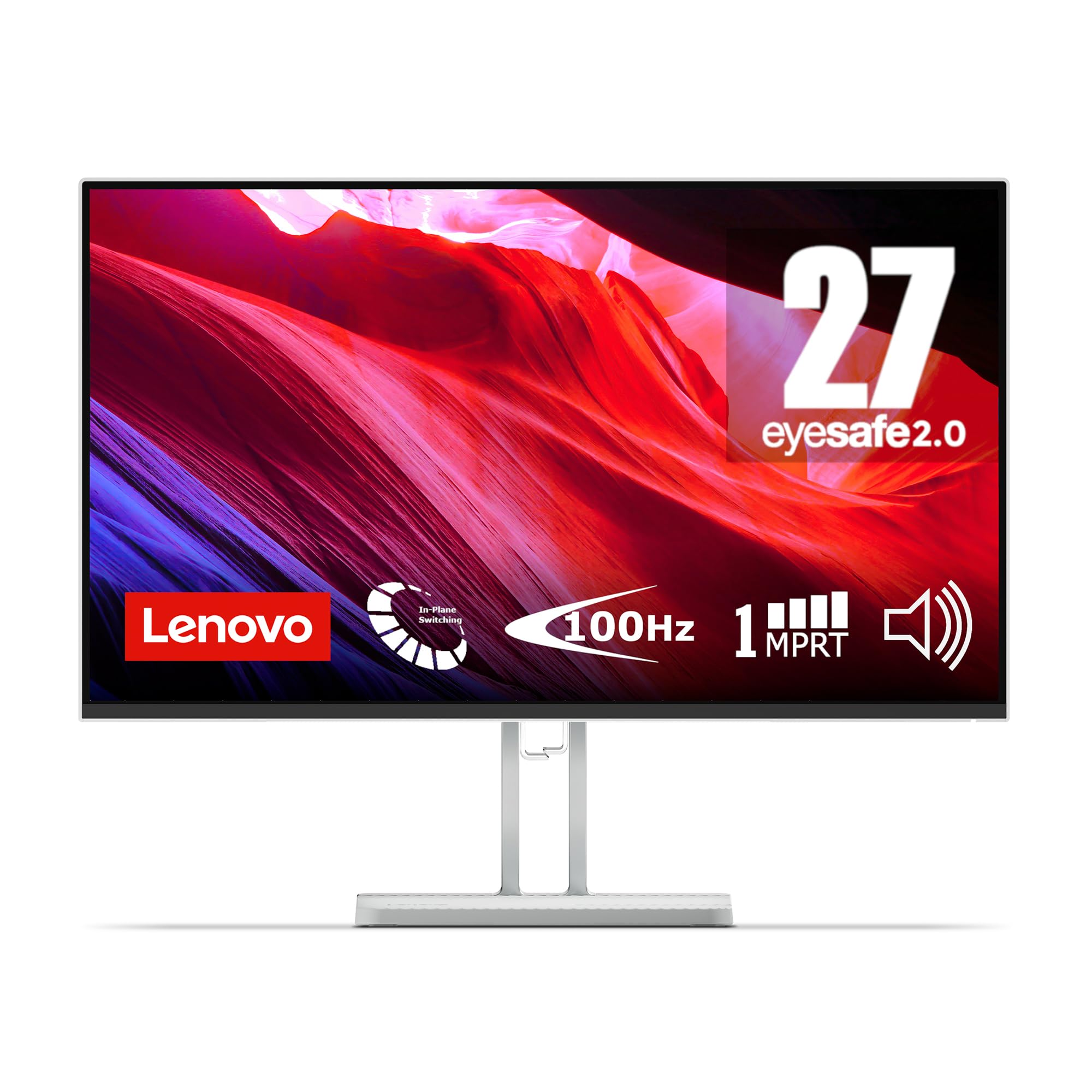 L27i-4A 27型 IPSモニター 1920x1080 100Hz Lenovo L27i-4A（27型/1920x1080/IPS/100Hz） | 67BEKAC1JP | レノボ