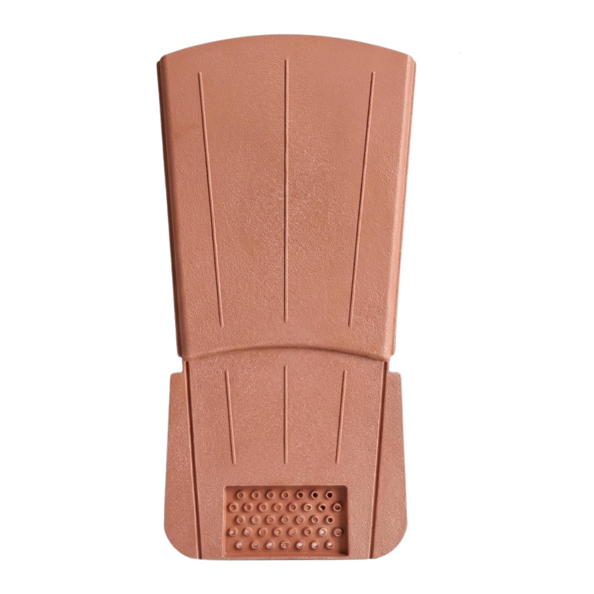 SHMOX Teracotta Easy Trim Universal Dry Verge Roofing Tiles Units | Dry Verge Roof Edging for Gable and Apex roof