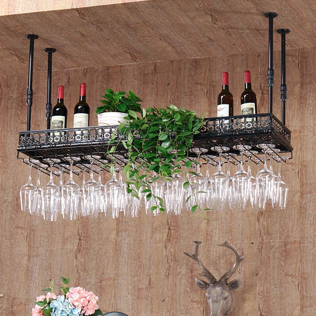 Casiers à vin porte-bouteilles de vin mural en métal pour décoration cuisine et bar
