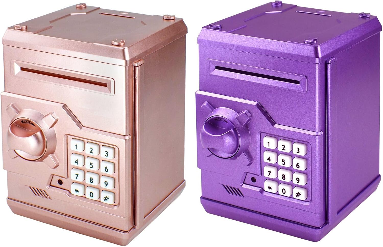 HUSAN Piggy Banks for Kids, Electronic Password Code Money Banks ATM Banks Box Coin Bank for Children Boys and Girls