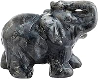 Vista 7 de Mookaitedecor - Figura decorativa de cristal de elefante, 1.5 pulgadas