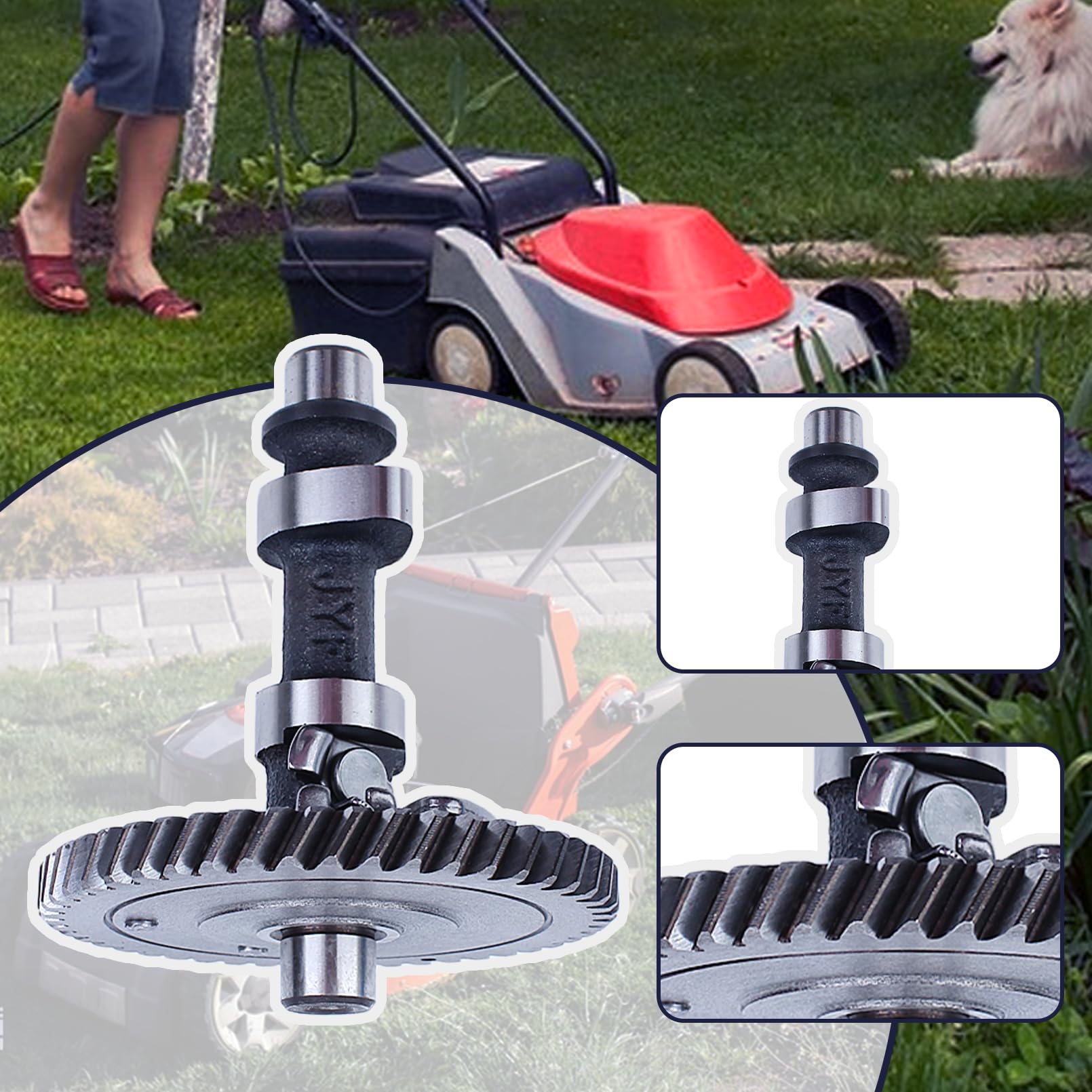 Albero a camme GX160 (tutto in acciaio), Per motore a gas Per Honda GX160 GX 160 168F 5.5HP 6.5HP, 14100-Z4M-000