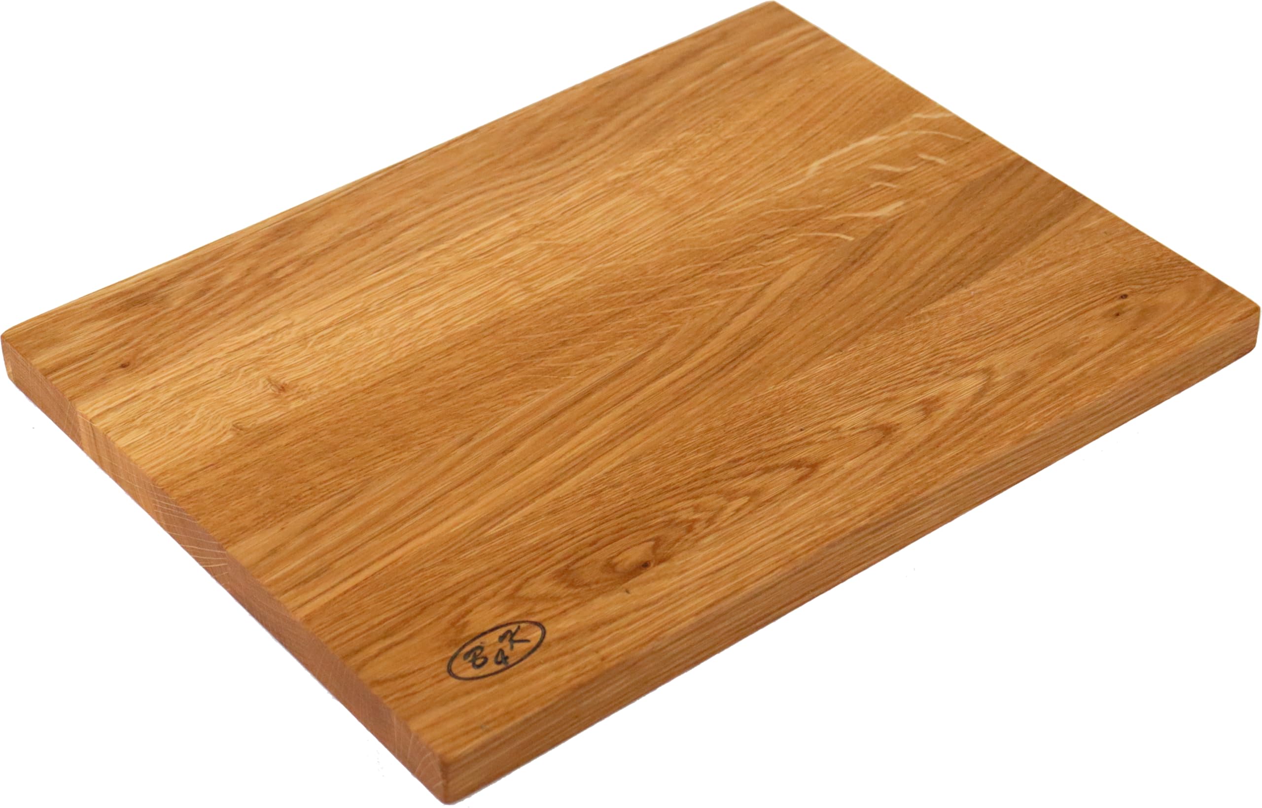 B4K Tablas de cortar de roble | Hecho a mano, aceitado y antibacteriano | Versátil como tabla de cocina, tabla de picar y tabla de servir, tamaños: 40 × 30 × 2,2 cm