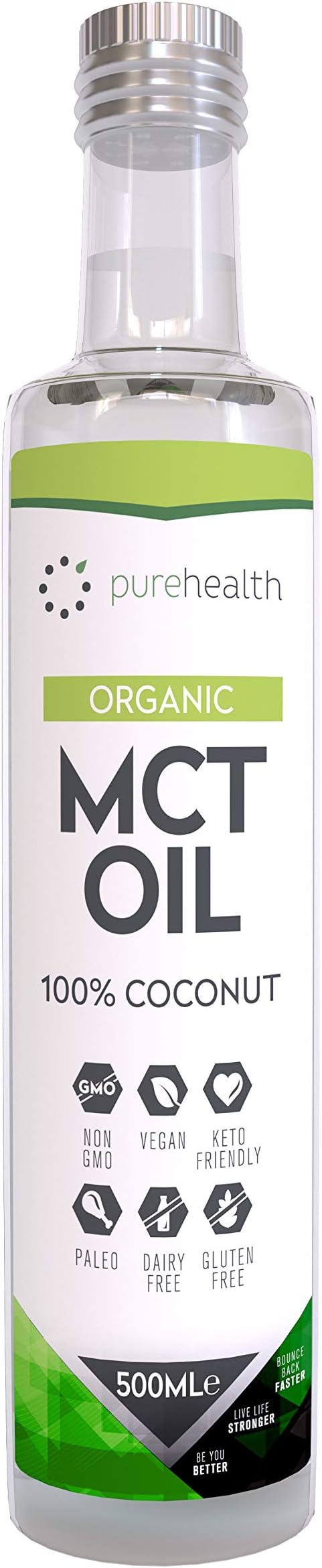 Organic C8/C10 MCT Oil