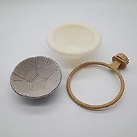 Vista 4 de FOIBURELY Nido de pájaro pinzón canario nido de loro con fieltro (blanco)