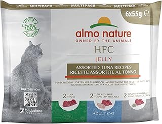 almo nature HFC Jelly Multipack Katzenfutter nass HFC Jelly - 3 Sorten mit Thunfisch 6 x 55g, product image