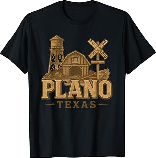 Vintage Plano Texas TX – Plano City T-Shirt