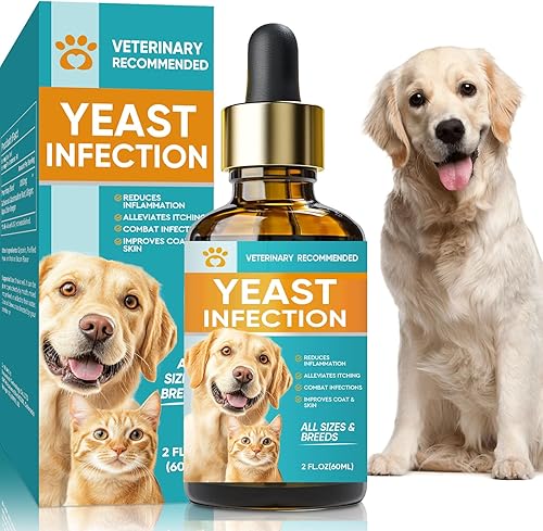 Fancy Pets Yeas-t-Tratamiento de infección para perros, tratamiento de infección de oído de perro, ingrediente natural puro, tratamiento de