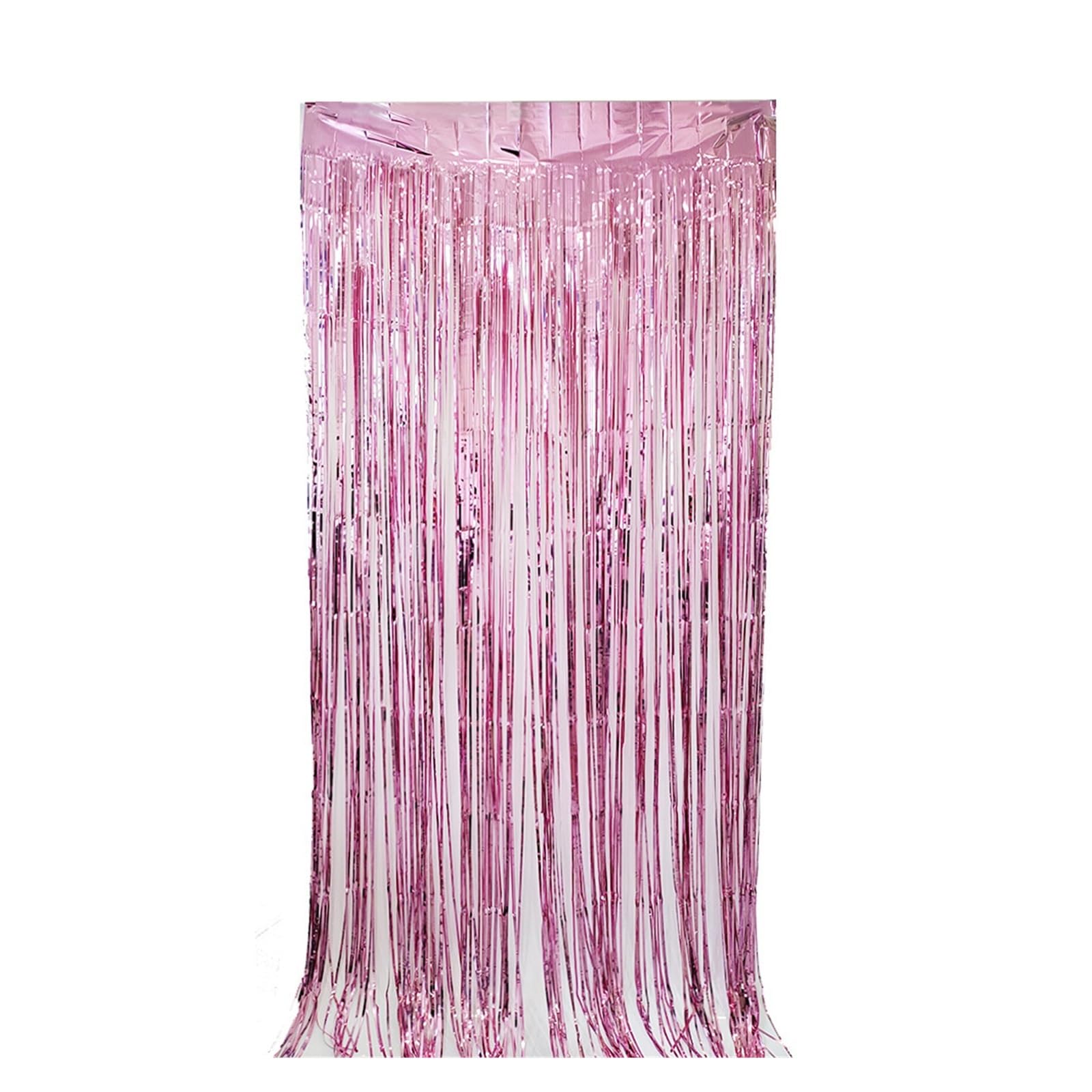 Rideau à Franges en Feuille d'or Rose, 20 pièces/2 mètres, Brillant, for fête d'anniversaire, Mariage, Remise de diplôme, décoration Fond pour Cuisine(Blue)