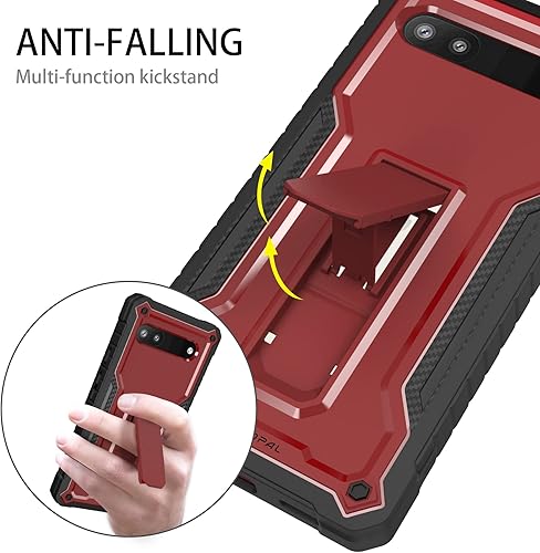 Miniatura 10 de DUOPAL Funda para Google Pixel 6 Pro, protección de grado militar a prueba de golpes, soporte integrado compatible con Google 6 Pro Phone de 6.71