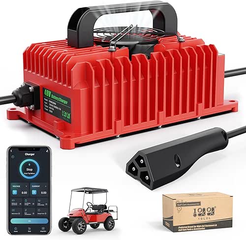 10L0L 15 Amp Golf Cart Charger for EZGO RXV &