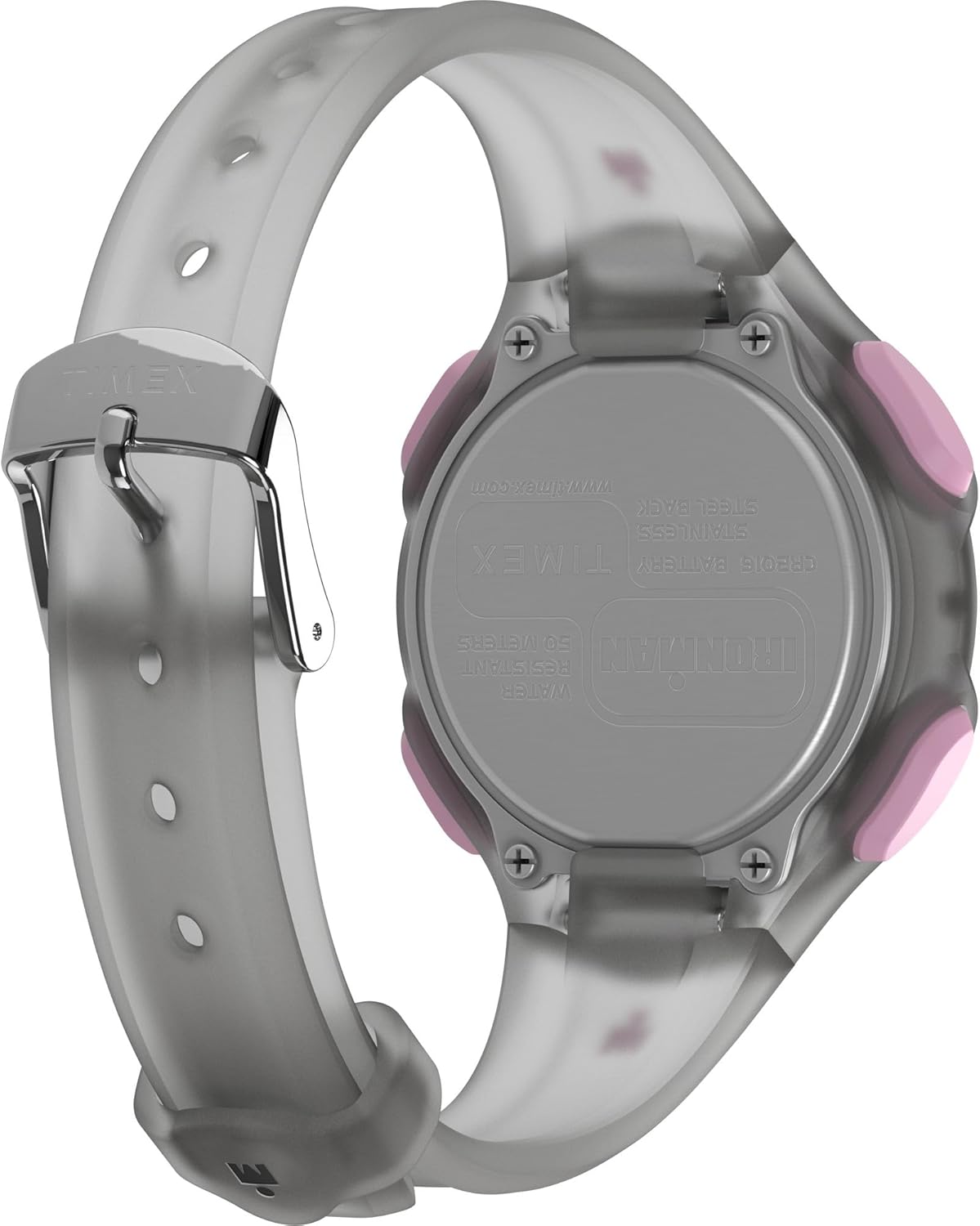 Timex Women's Ironman Essential 34mm Watch - Black Strap Digital Dial Black Case - Image 5