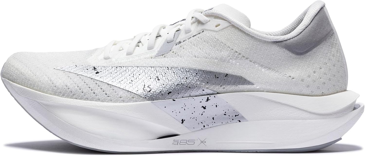 ANTA C202 7 Men’s Long-Distance Performance Running Sneakers, Marathon Carbon-Plate Design, Breathable Mesh & TPU Upper