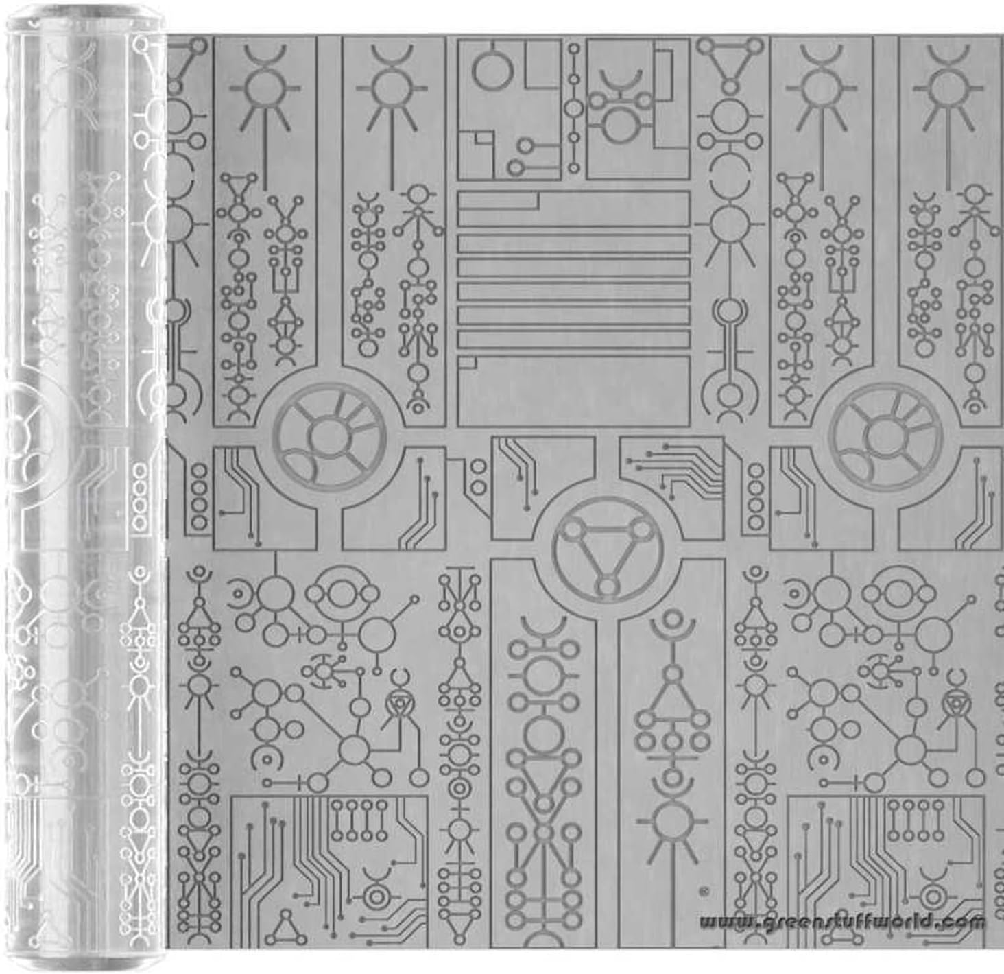 Green Stuff World Rolling Pin - Necronic 1681