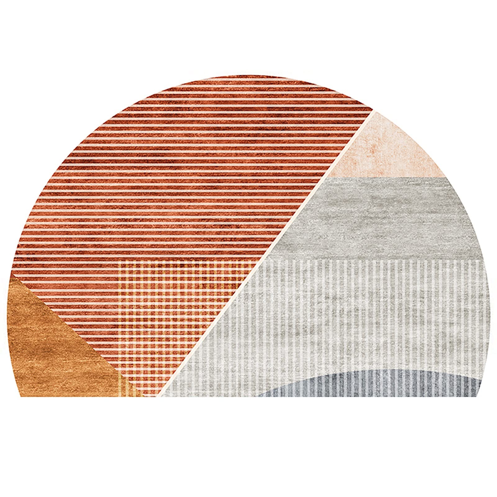 Paillasson antidérapant intérieur extérieur tapis géométrique 160x230