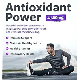 USDA Organic Black Seed Oil Liquid (16 fl oz) Premium Cold-Pressed Nigella Sativa Producing Pure Black Cumin Seed Oil - Antioxidant Supplement - Vegan, Gluten-Free, & Non-GMO (No Pills or Capsules)