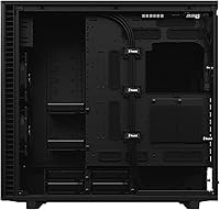 Vista 11 de Fractal Design Define 7 XL Negro de aluminio / acero cepillado sólido E-ATX Carcasa de computador de torre completa modular silenciosa
