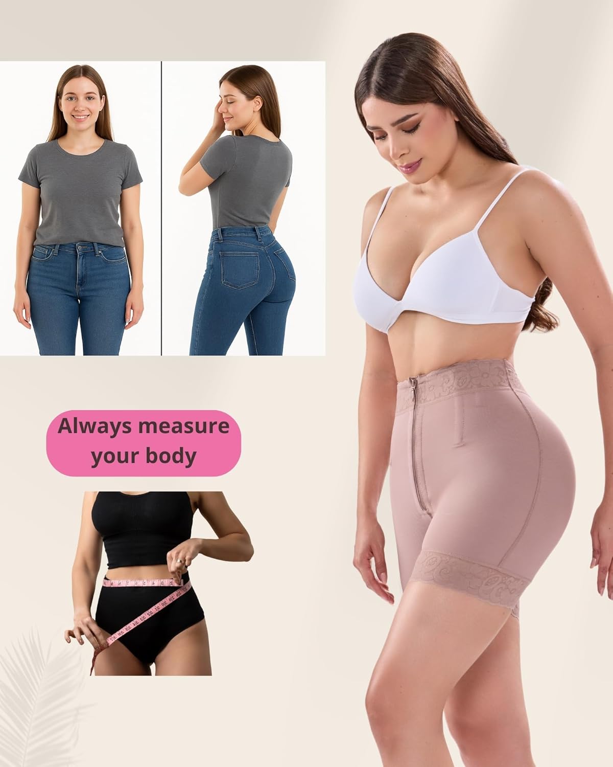 SHAPE CONCEPT 327 Shorts Levanta Cola Colombianos High-Compression Butt Lifter Short