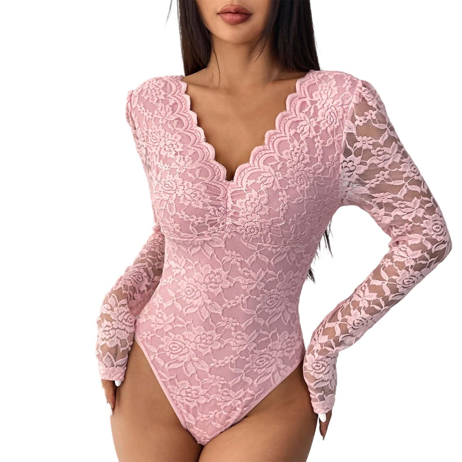 Mono de encaje de talla grande cómodo para resolver tu look de noche elegante 6