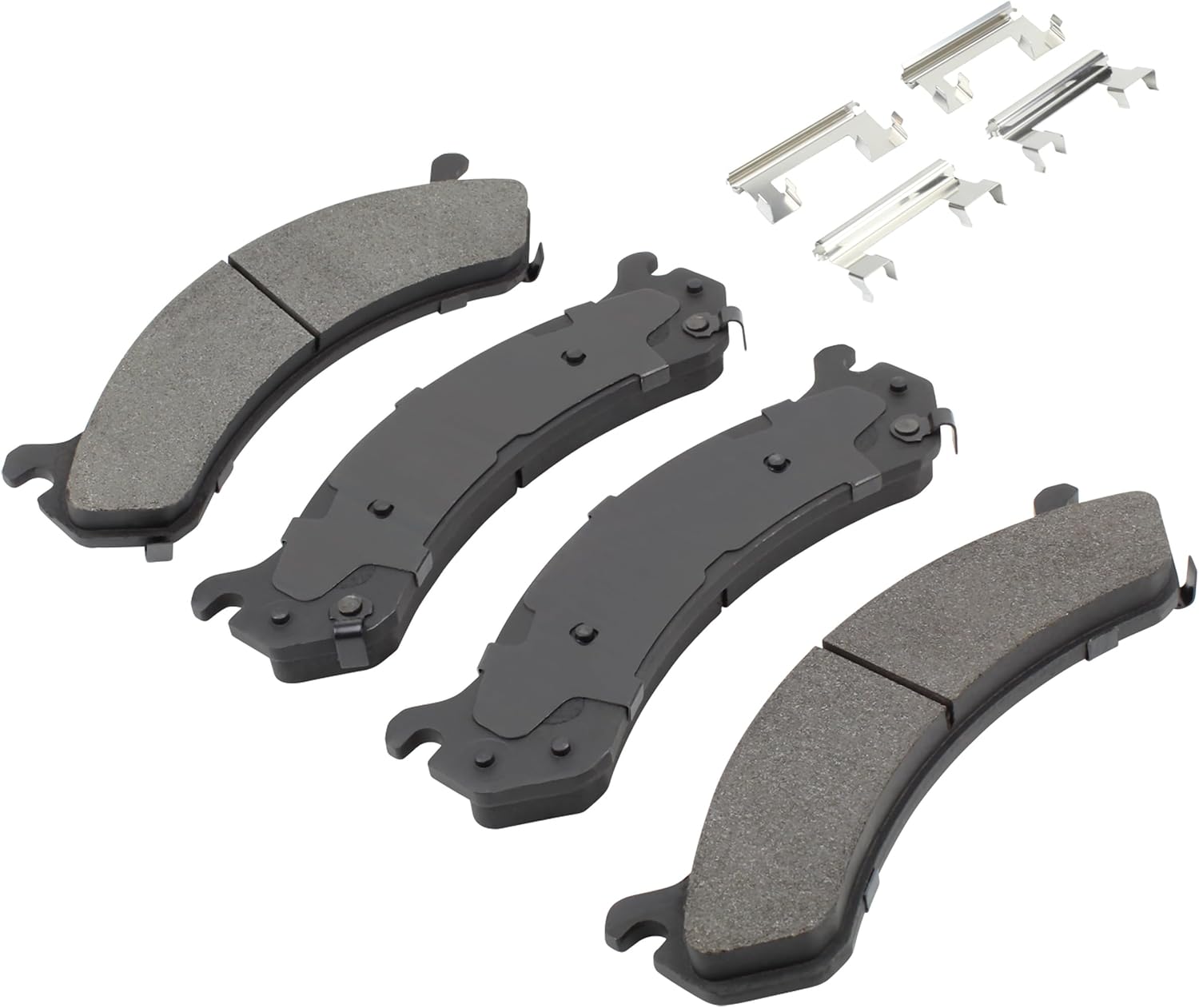 QUALITY-BUILT Front Semi-Metallic Brake Pads, Work Force 1002-0784M, Compatible with 1999-2020 Cadillac/Chevrolet/GMC/Hummer (Avalanche 2500,Cargo Van,Cheyenne,DeVille,DTS,Express 2500,Express 3500)