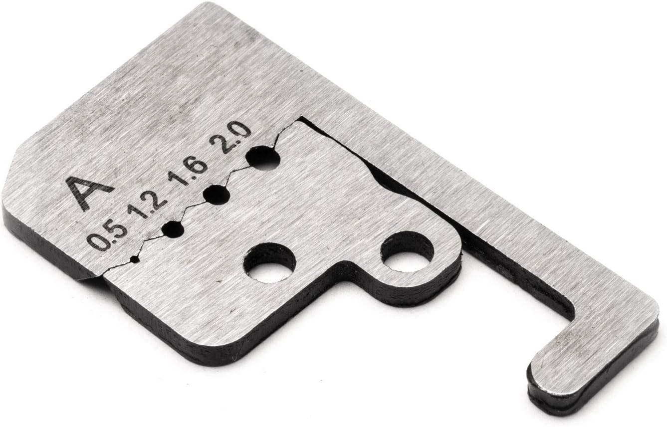 Capri Tools 0.5 mm square to 2.0 mm square Wire Stripper Blades, CP20010-BLADE-A